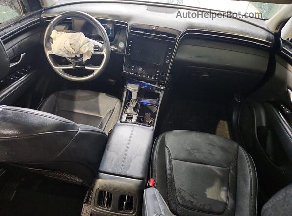 5NMJCCAE5NH137627 2022 HYUNDAI TUCSON Black Dashboard view