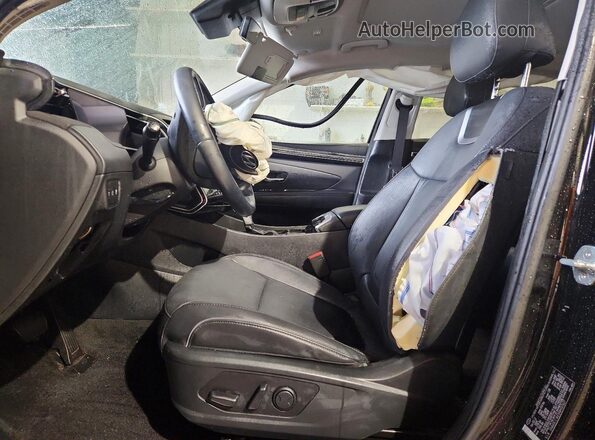 5NMJCCAE5NH137627 2022 HYUNDAI TUCSON Black Front interior view