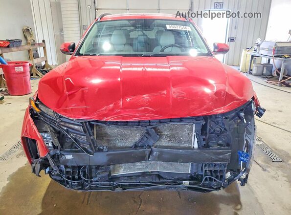 5NMJCCAE5NH143301 2022 HYUNDAI TUCSON Red Դիմացի տեսք