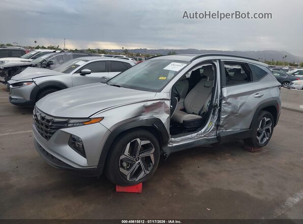 5NMJCCAE7NH017716 2022 HYUNDAI TUCSON Silver წინა ხედი