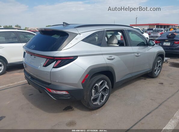 5NMJCCAE7NH017716 2022 HYUNDAI TUCSON Silver უკანა მარჯვენა