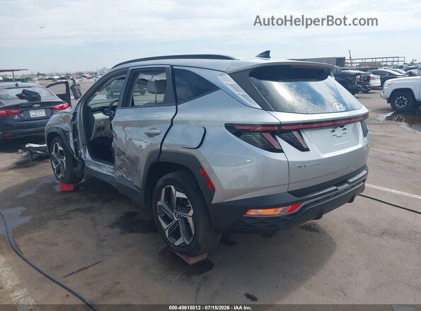 5NMJCCAE7NH017716 2022 HYUNDAI TUCSON Silver უკანა მარცხენა
