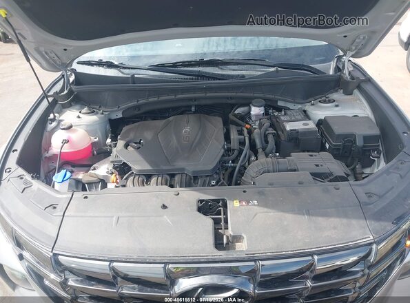 5NMJCCAE7NH017716 2022 HYUNDAI TUCSON Silver უკანა ხედი