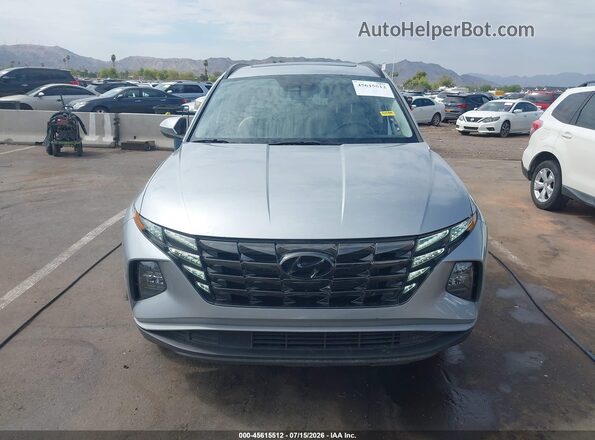 5NMJCCAE7NH017716 2022 HYUNDAI TUCSON Silver უკანა სალონის ხედი