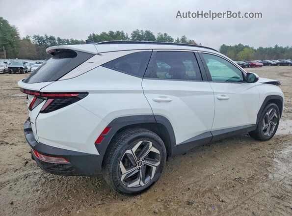 5NMJCCAE8NH016798 2022 HYUNDAI TUCSON White Задня права чверть