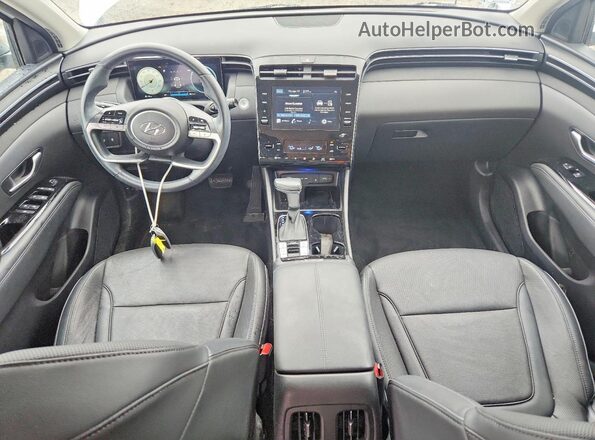 5NMJCCAE8NH016798 2022 HYUNDAI TUCSON White Вид панелі приладів