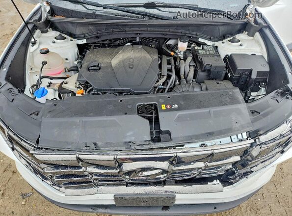 5NMJCCAE8NH016798 2022 HYUNDAI TUCSON White Вид підкапотного простору