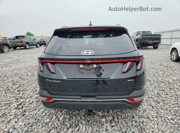 5NMJCCAE9NH014039 2022 HYUNDAI TUCSON Black Հետևի տեսք