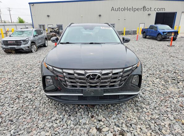5NMJCCAE9NH014039 2022 HYUNDAI TUCSON Black Դիմացի տեսք