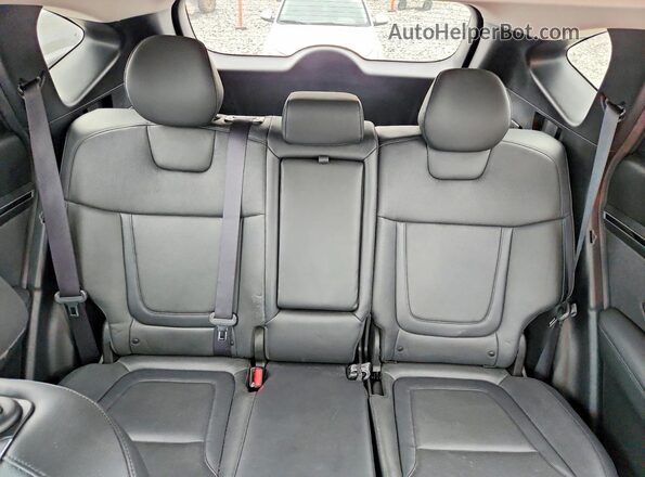 5NMJCCAE9NH014039 2022 HYUNDAI TUCSON Black Հետևի նստատեղերի տեսք