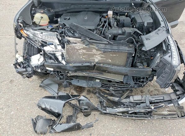 5NMJCCAE9NH049454 2022 HYUNDAI TUCSON Black Widok komory silnika