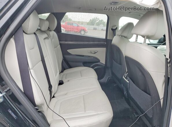5NMJCCAE9NH049454 2022 HYUNDAI TUCSON Black Widok wnętrza z tyłu
