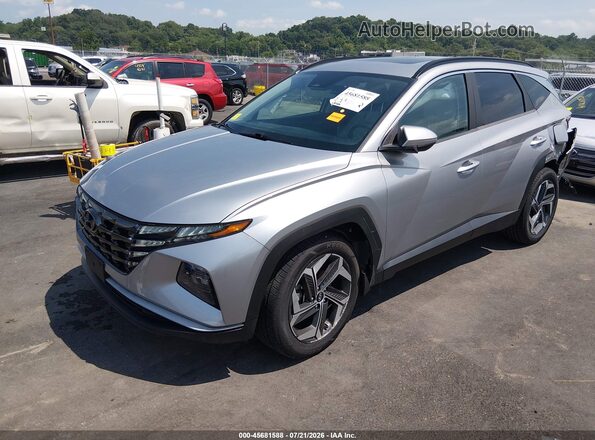 5NMJCCAEXNH038060 2022 HYUNDAI TUCSON Silver Передня ліва чверть