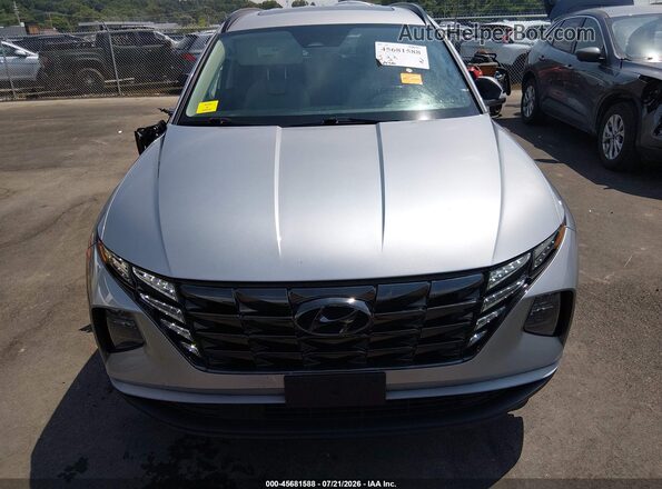 5NMJCCAEXNH038060 2022 HYUNDAI TUCSON Silver Вид щитка приладів