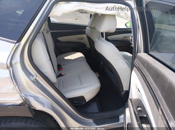 5NMJCCAEXNH038060 2022 HYUNDAI TUCSON Silver Вид наклейки з VIN-кодом
