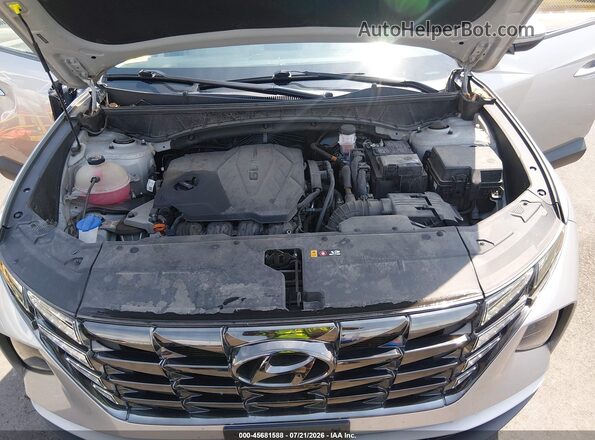 5NMJCCAEXNH038060 2022 HYUNDAI TUCSON Silver Вид ззаду
