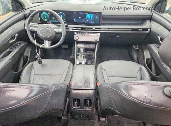 5NMJCCDE0SH594157 2025 HYUNDAI TUCSON Black Առջևի վահանակի տեսք