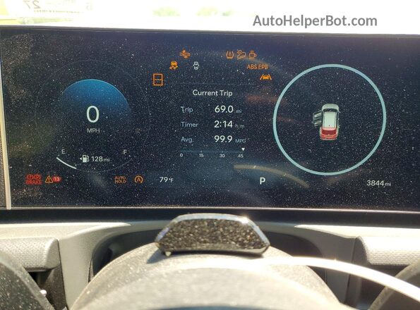 5NMJCCDE1TH652956 2026 HYUNDAI TUCSON Silver Вид щитка приладів