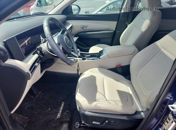 5NMJCCDE3SH548614 2025 HYUNDAI TUCSON Blue Սալոնի դիմացի տեսք