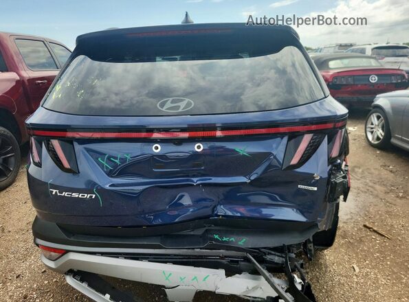 5NMJCCDE3SH548614 2025 HYUNDAI TUCSON Blue Հետևի տեսք
