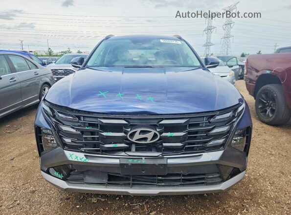 5NMJCCDE3SH548614 2025 HYUNDAI TUCSON Blue Դիմացի տեսք