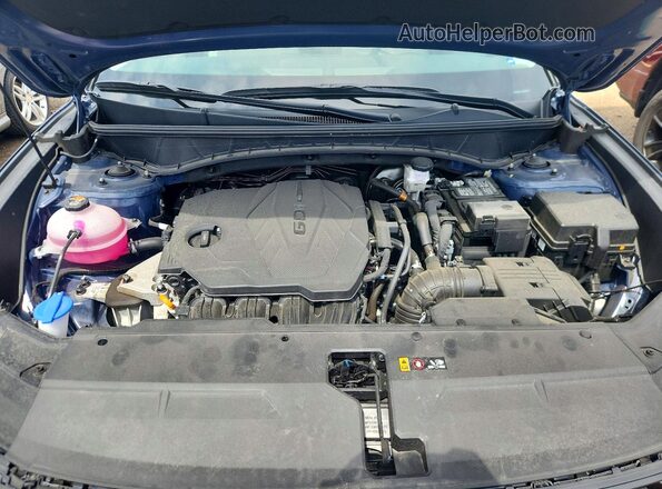 5NMJCCDE3SH548614 2025 HYUNDAI TUCSON Blue Սալոնի հետևի տեսք