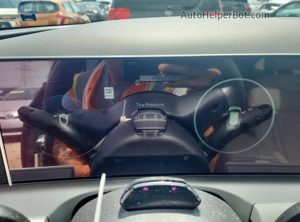 5NMJCCDE3SH548614 2025 HYUNDAI TUCSON Blue Սարքավորումների վահանակի տեսք