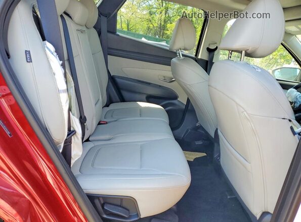 5NMJCCDE5SH522810 2025 HYUNDAI TUCSON Red Rear interior view