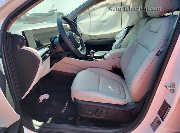 5NMJCCDE9SH563232 2025 HYUNDAI TUCSON White Vista interior delantera