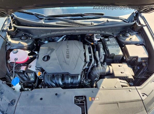 5NMJCCDEXSH587846 2025 HYUNDAI TUCSON Black Widok komory silnika