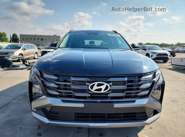 5NMJCCDEXSH587846 2025 HYUNDAI TUCSON Black Widok z przodu