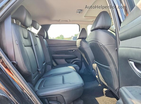 5NMJCCDEXSH587846 2025 HYUNDAI TUCSON Black Widok wnętrza z tyłu