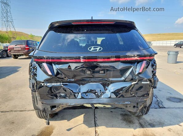 5NMJCCDEXSH587846 2025 HYUNDAI TUCSON Black Widok z tyłu