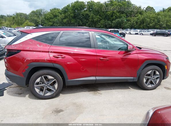 5NMJCCDEXSH589872 2025 HYUNDAI TUCSON Red Սալոնի հետևի տեսք