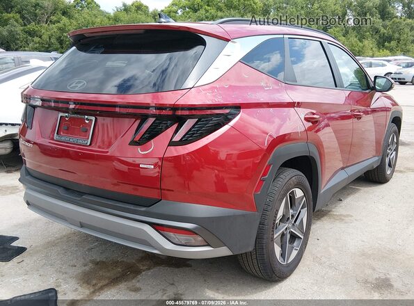 5NMJCCDEXSH589872 2025 HYUNDAI TUCSON Red Հետևի աջ