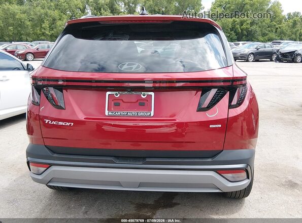 5NMJCCDEXSH589872 2025 HYUNDAI TUCSON Red 
