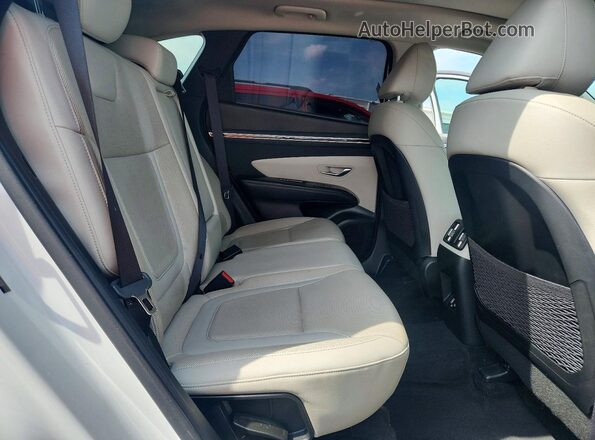 5NMJE3AE1NH016930 2022 HYUNDAI TUCSON Белый Вид задних сидений