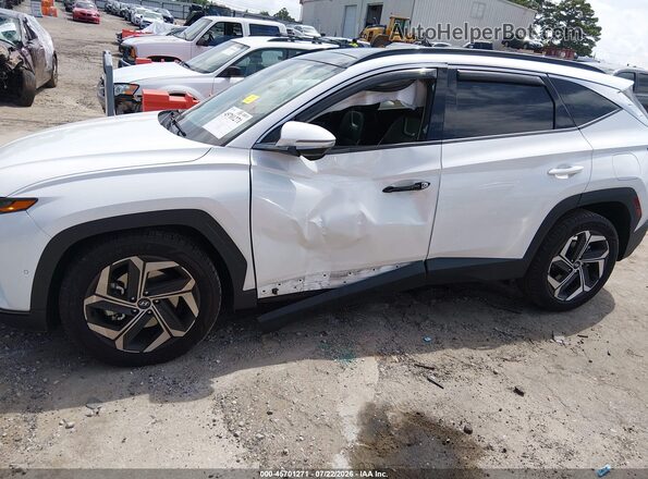 5NMJE3AE1NH096097 2022 HYUNDAI TUCSON White Widok z przodu