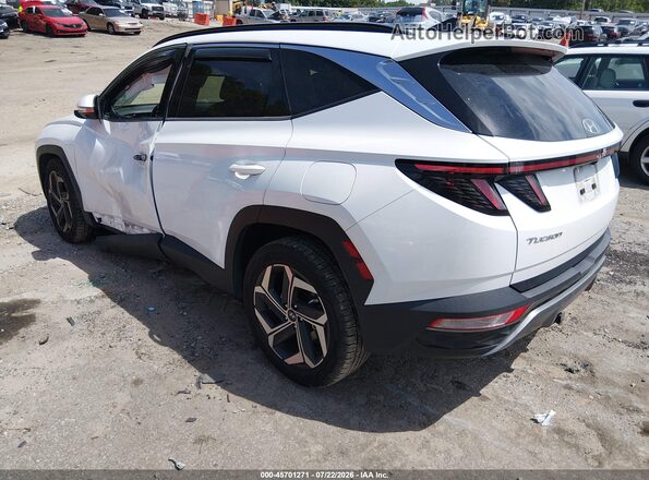 5NMJE3AE1NH096097 2022 HYUNDAI TUCSON White Tył lewy