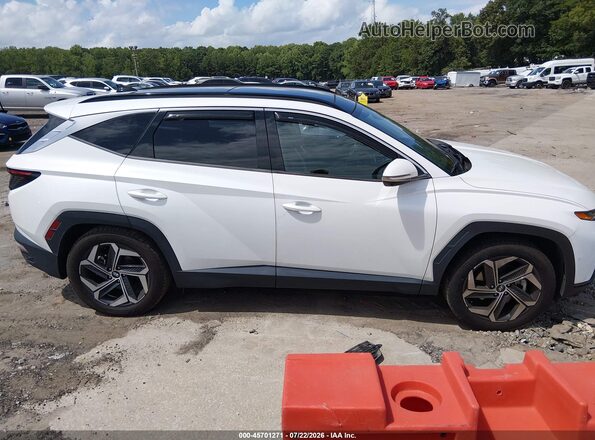 5NMJE3AE1NH096097 2022 HYUNDAI TUCSON White Widok wnętrza z tyłu