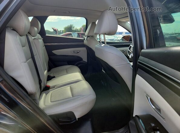 5NMJE3AE2NH069619 2022 HYUNDAI TUCSON Черный Вид задней части салона
