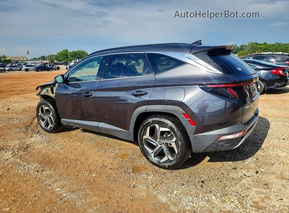 5NMJE3AE2NH069619 2022 HYUNDAI TUCSON Черный Задняя левая четверть