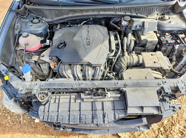5NMJE3AE2NH069619 2022 HYUNDAI TUCSON Черный Вид подкапотного пространства