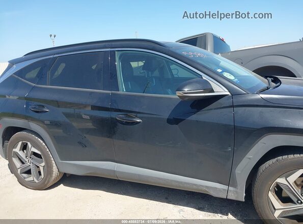 5NMJE3AE2PH163129 2023 HYUNDAI TUCSON Черный Вид задней части салона