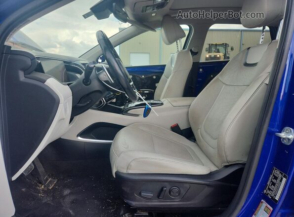 5NMJE3AE3NH016184 2022 HYUNDAI TUCSON Синий Вид салона спереди