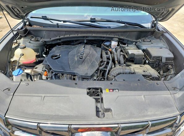 5NMJE3AE3NH103017 2022 HYUNDAI TUCSON Green Engine compartment view