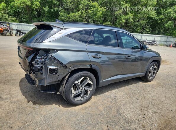 5NMJE3AE3NH103017 2022 HYUNDAI TUCSON Green Rear right