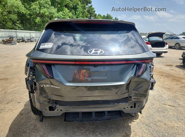 5NMJE3AE3NH103017 2022 HYUNDAI TUCSON Green Rear view