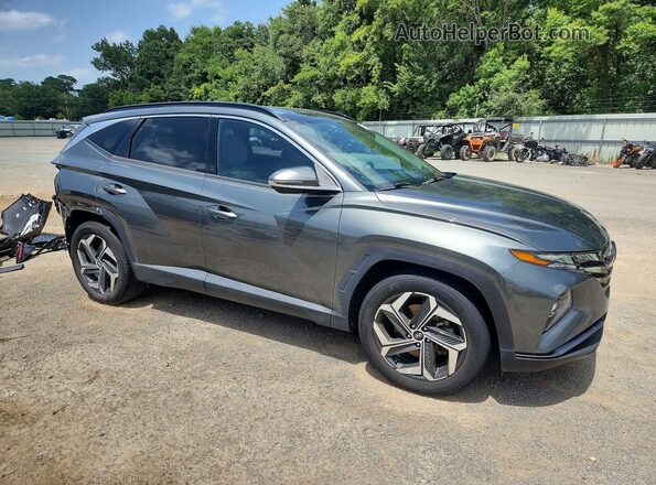 5NMJE3AE3NH103017 2022 HYUNDAI TUCSON Green Front right