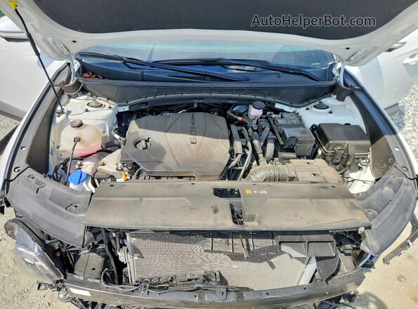 5NMJE3AE3NH144120 2022 HYUNDAI TUCSON White Widok komory silnika